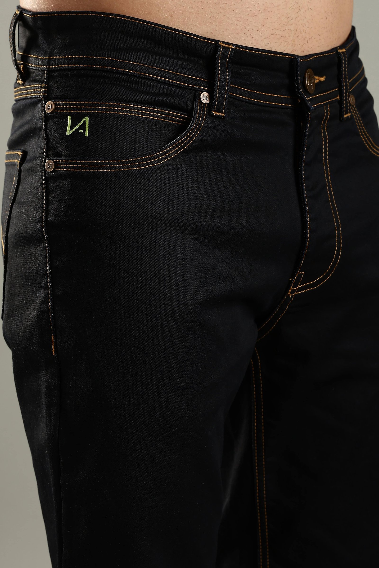 Earthy Denim Pant – Dark Night