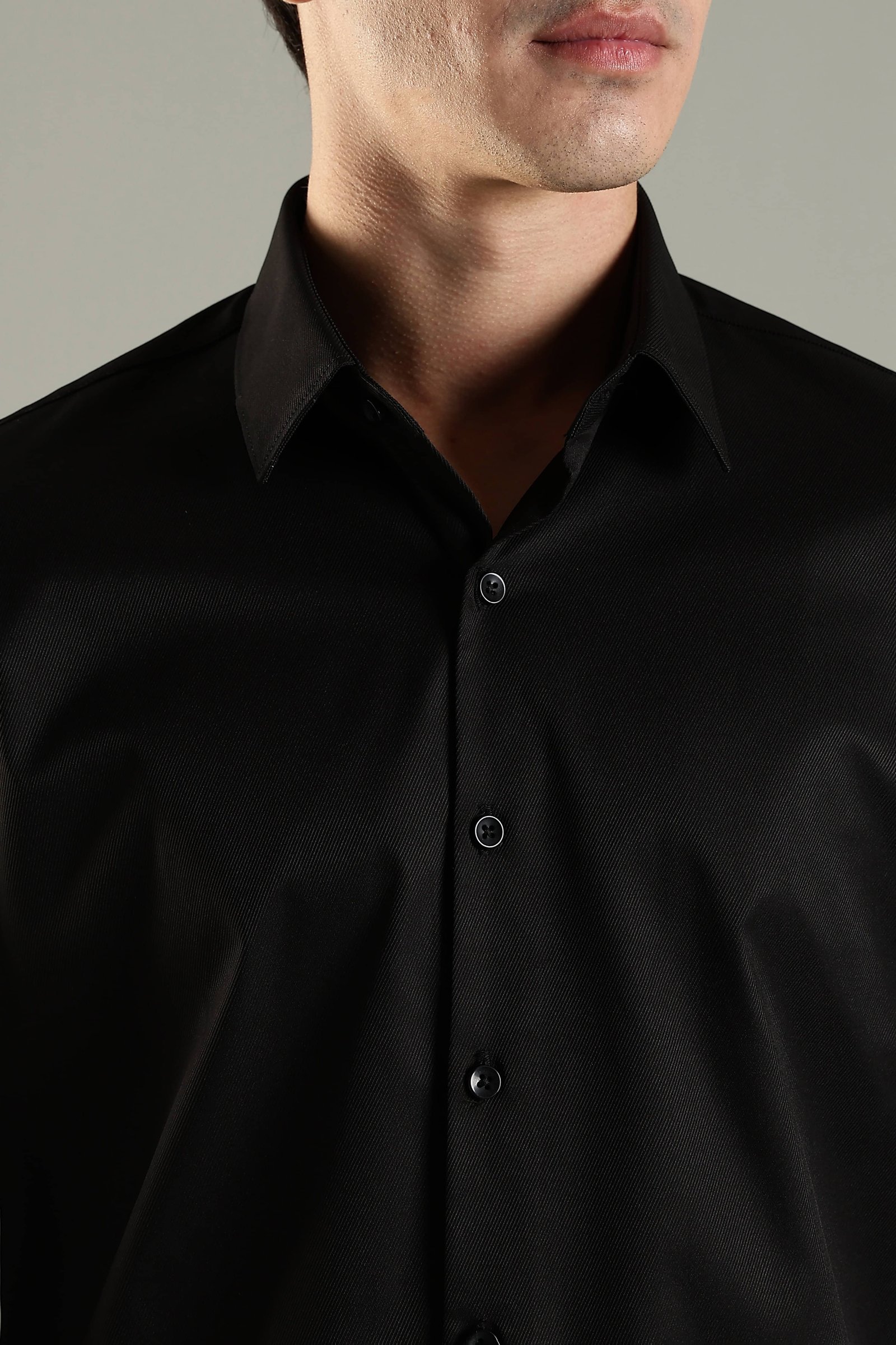 Active Casual Shirt – Party Black