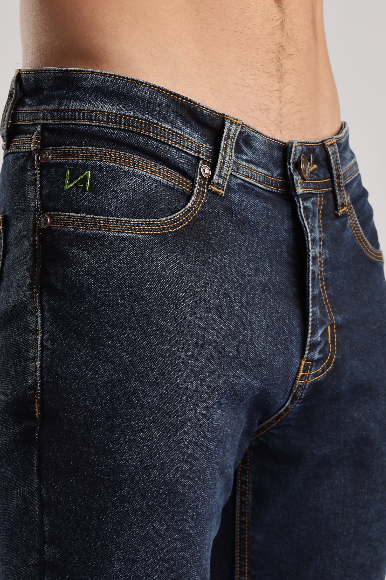 Earthy Denim Pant – Night Blue